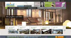Desktop Screenshot of abri-terrasse-abrisud.com